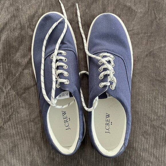 J Crew Explorer Canvas Sneakers - Picture 1 of 4